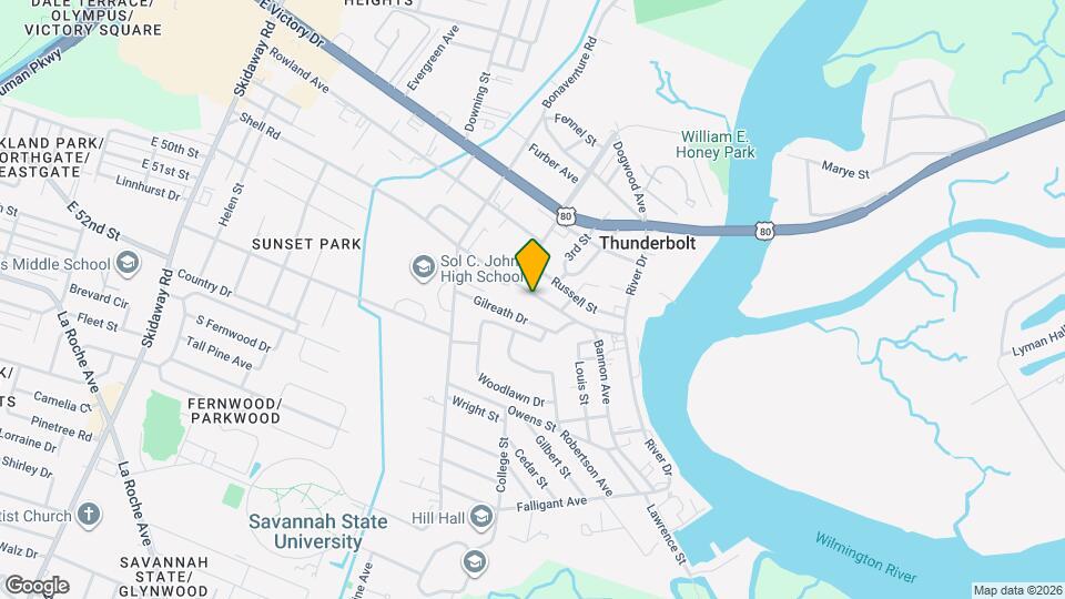 3213 Bannon Dr Mapa y Detalles de la Ubicación