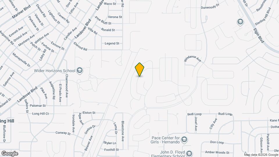 3642 Hornbeam Rd Map and Location Details