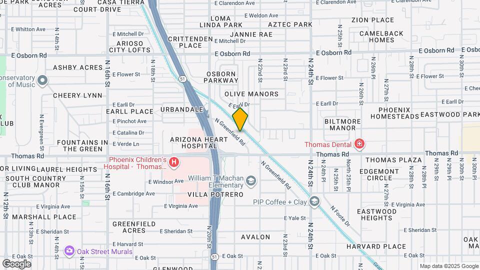 Radius Apartments Map and Location Details