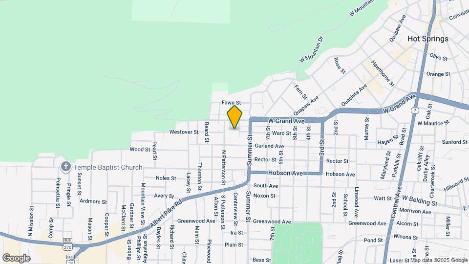 903 Ward St Map and Location Details