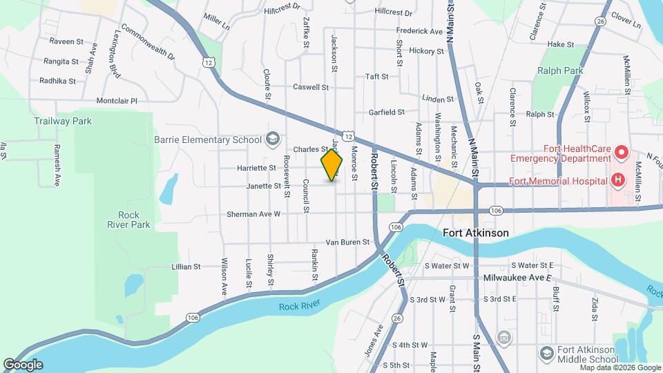 711 Janette St Map and Location Details