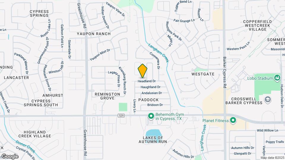 7402 Grackle Dr Map and Location Details