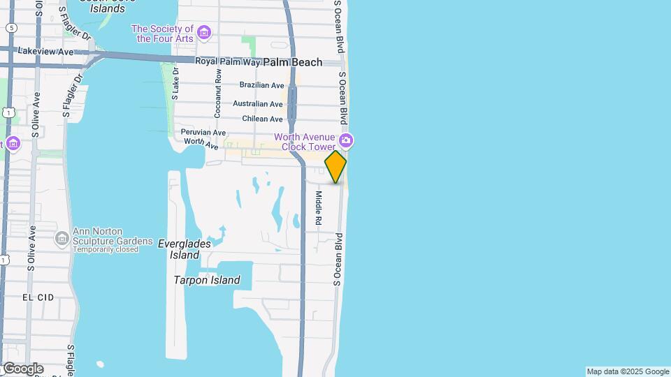 470 S Ocean Blvd Map and Location Details