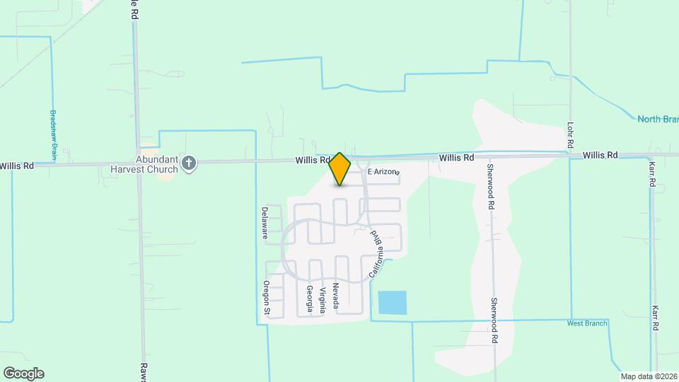 72 W Arizona Map and Location Details