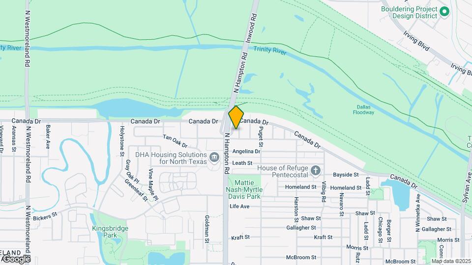 4013 Ivanhoe Ln Map and Location Details
