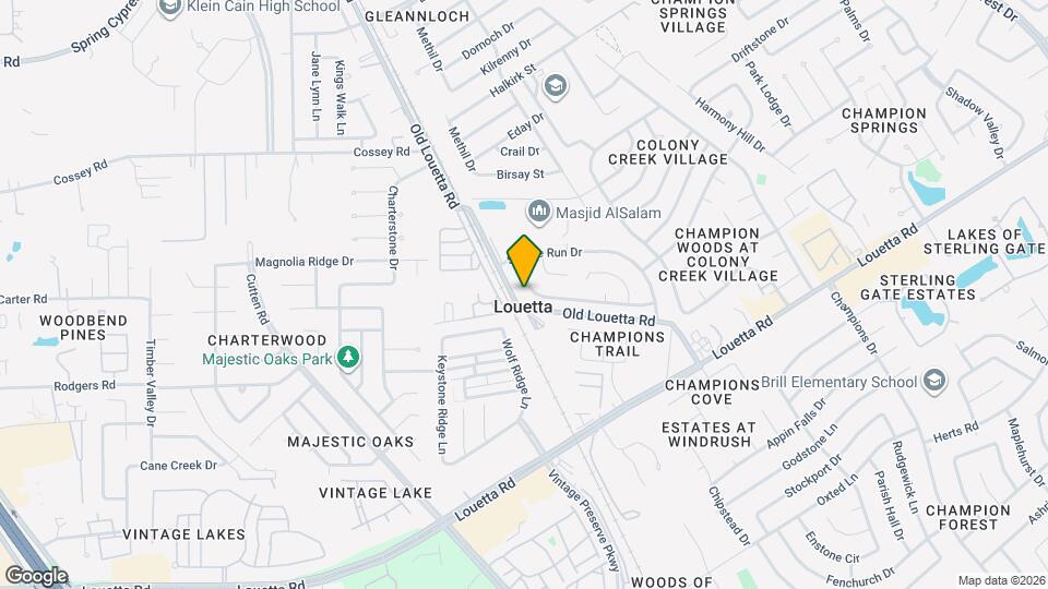 9831 Orangevale Dr Map and Location Details