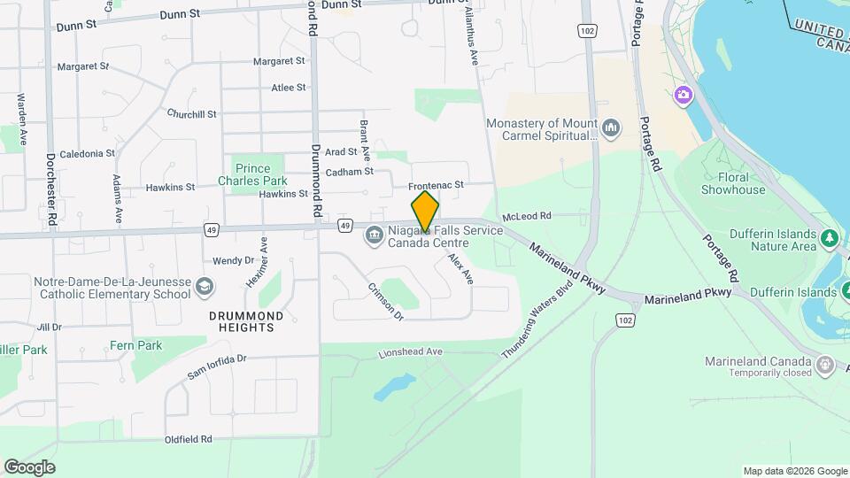5946 McLeod Rd, Unit SI ID1562980P Map and Location Details