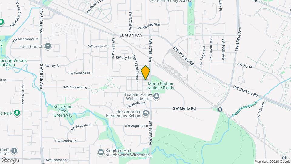 17064 SW Rockridge Ct Map and Location Details