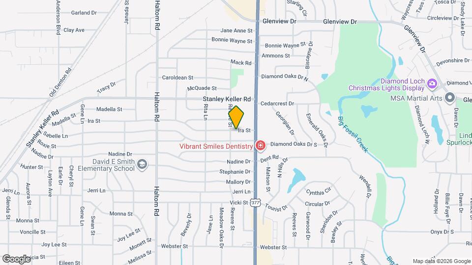 5404 Ira St Map and Location Details