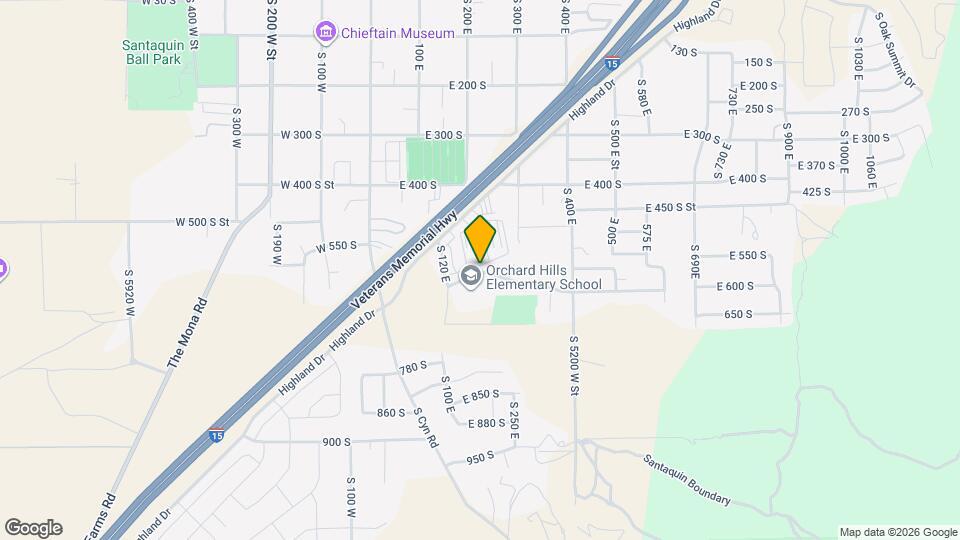 189 610 S Map and Location Details