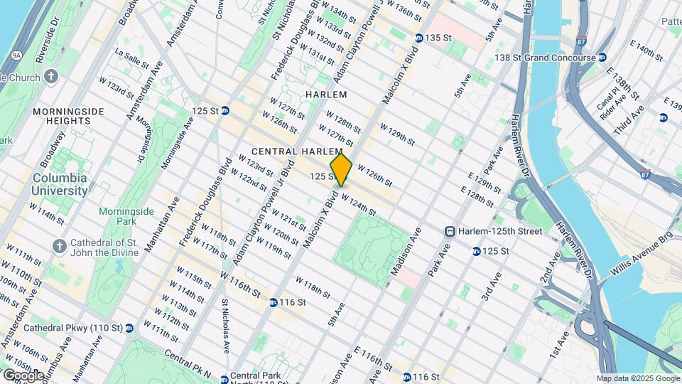 280-284 Lenox Ave Map and Location Details
