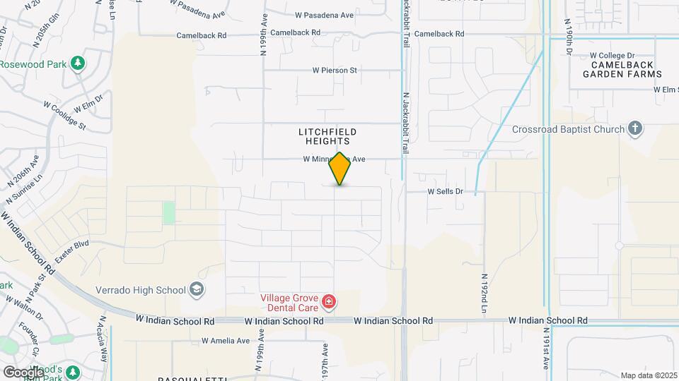 19683 W Campbell Ave Mapa y Detalles de la Ubicación