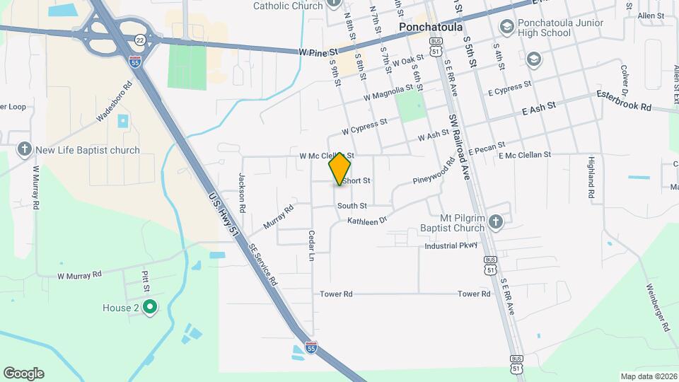 240 Beauregard St Map and Location Details