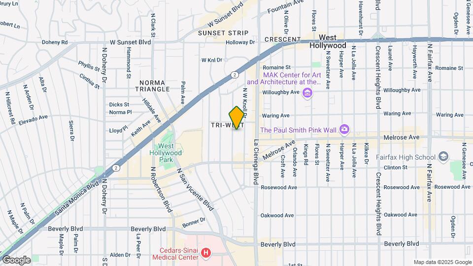 710 Westmount Dr Map and Location Details