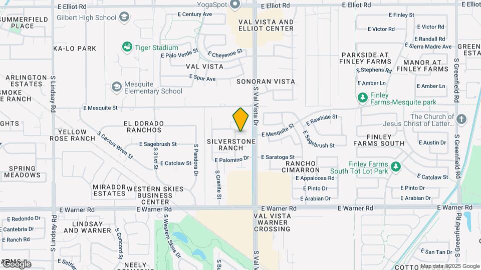 502 E Sagebrush St Map and Location Details