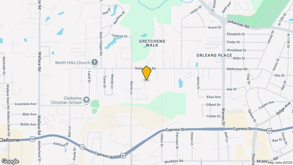 100 Willow Ridge Dr Map and Location Details