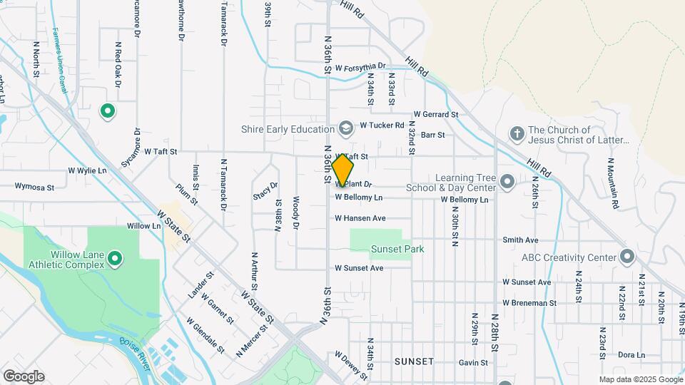 3526 W Bellomy Ln Map and Location Details