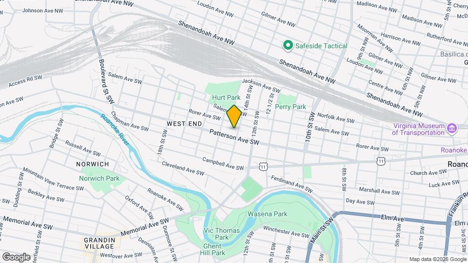 1405 Patterson Ave SW Map and Location Details