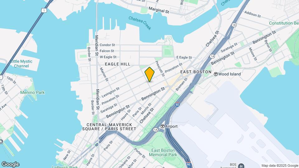 128 Putnam St, Unit 2 Mapa y Detalles de la Ubicación