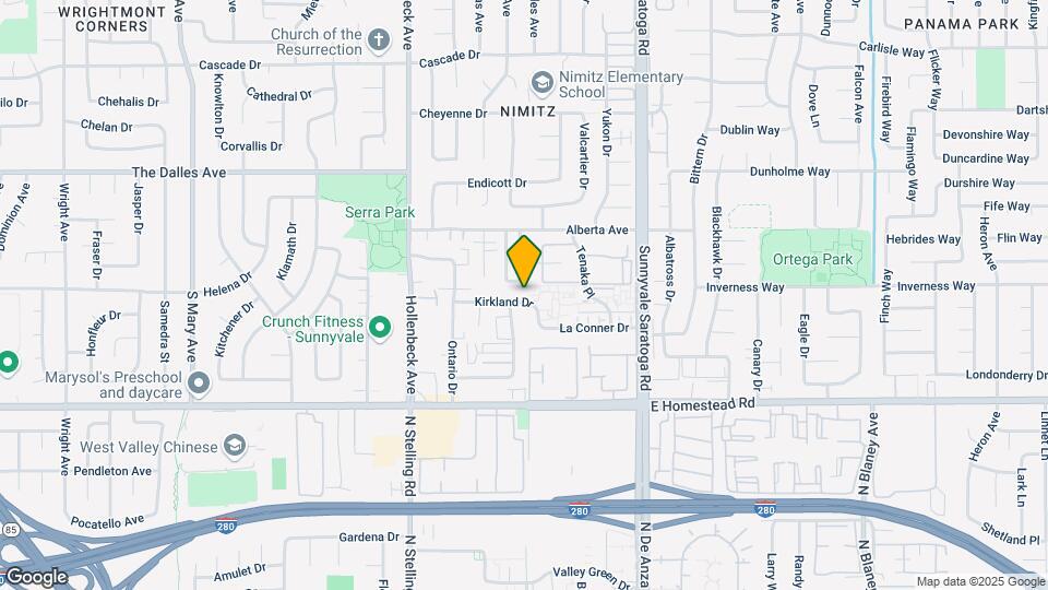 637 Kirkland Dr Map and Location Details