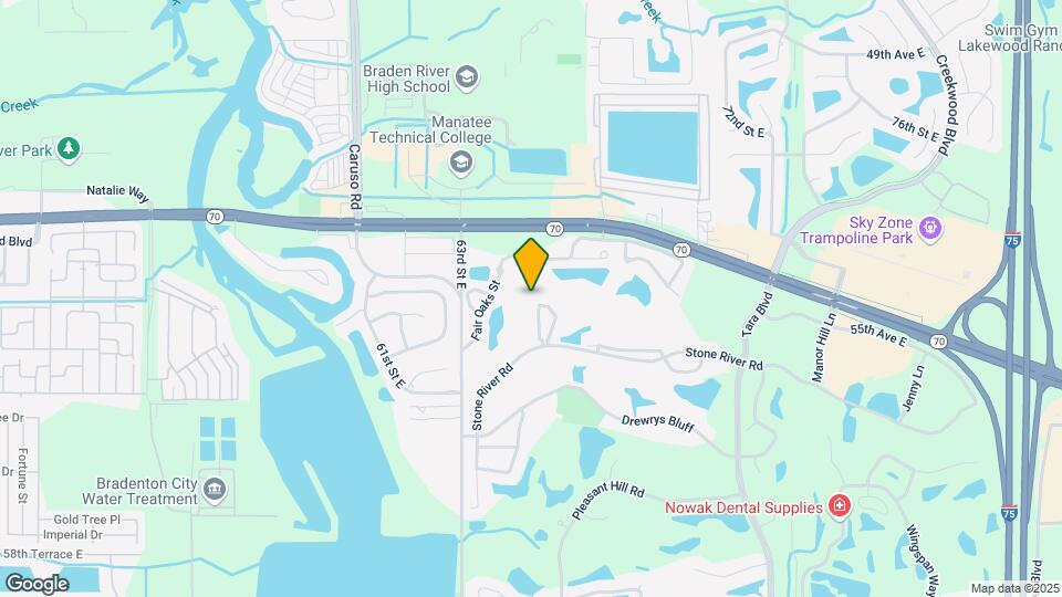 6503 Stone River Rd, Unit 109 Map and Location Details