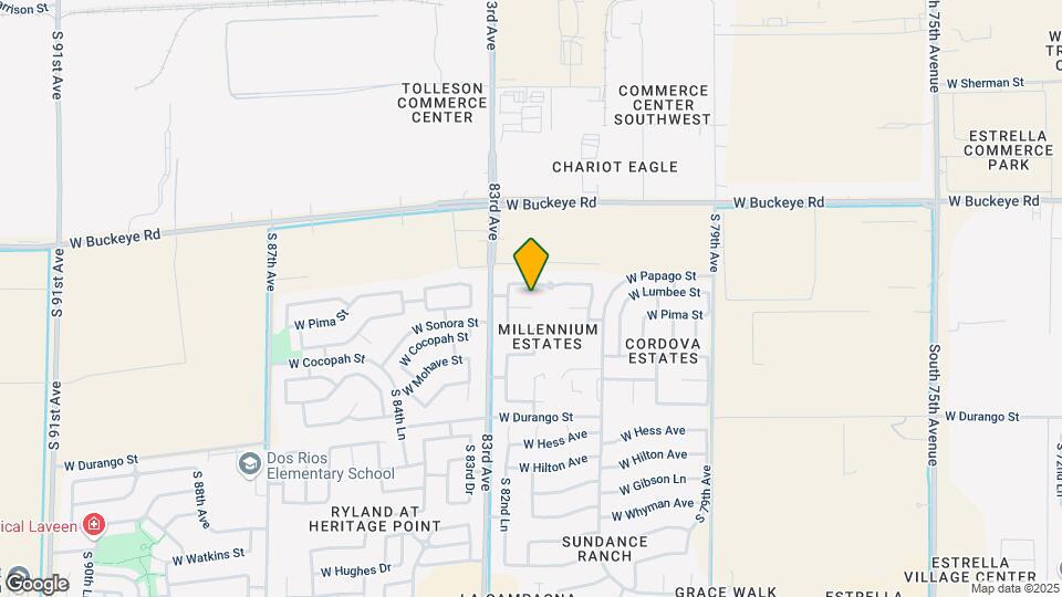 8218 W Lumbee St Map and Location Details
