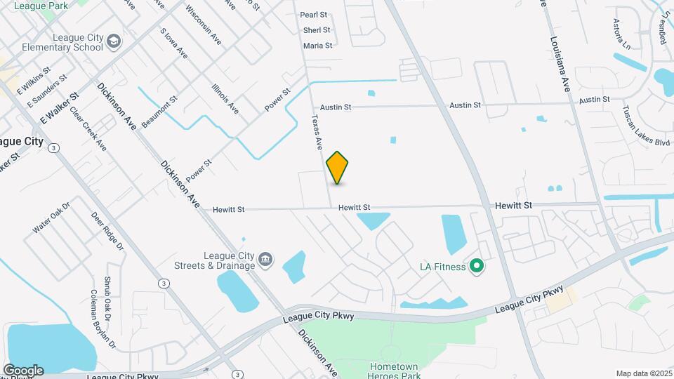 1627 Texas Ave Map and Location Details