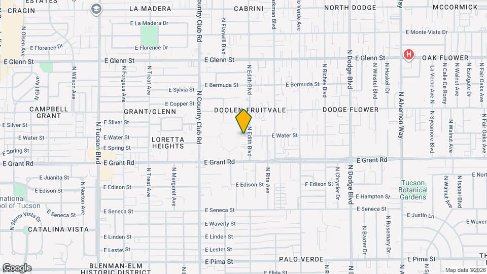 3250 E Water St Map and Location Details