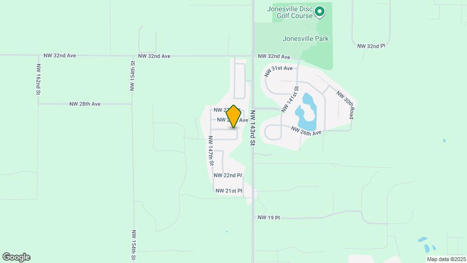 14479 NW 25th Rd Map and Location Details