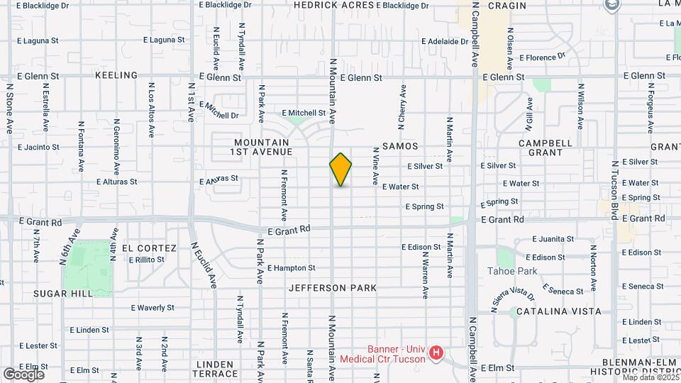 1320 E Water St Map and Location Details