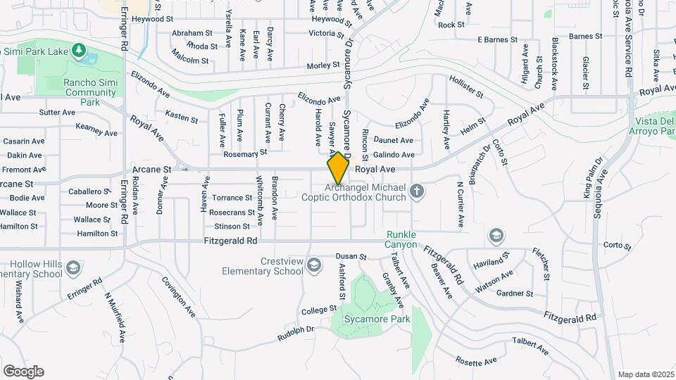 2476 Pierce Ct Map and Location Details