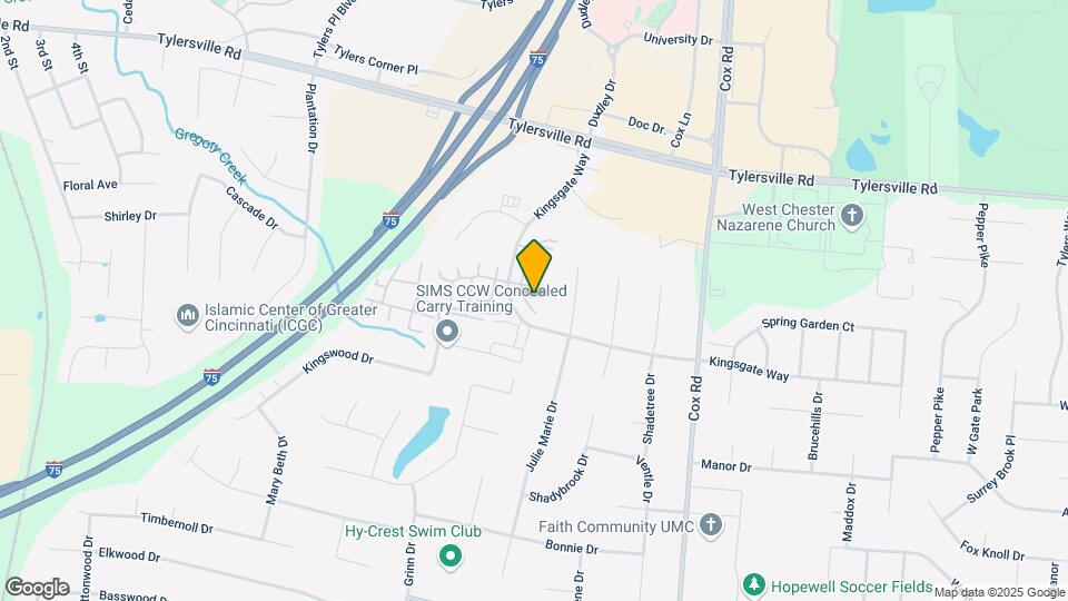 7623 Danbury Ct, Unit Danbury Ln Map and Location Details