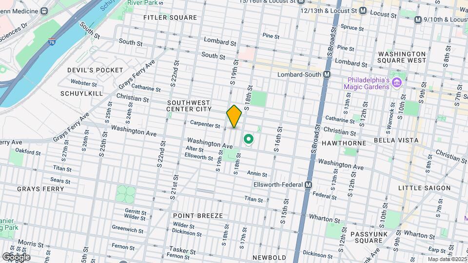 1002 S Cleveland St Map and Location Details