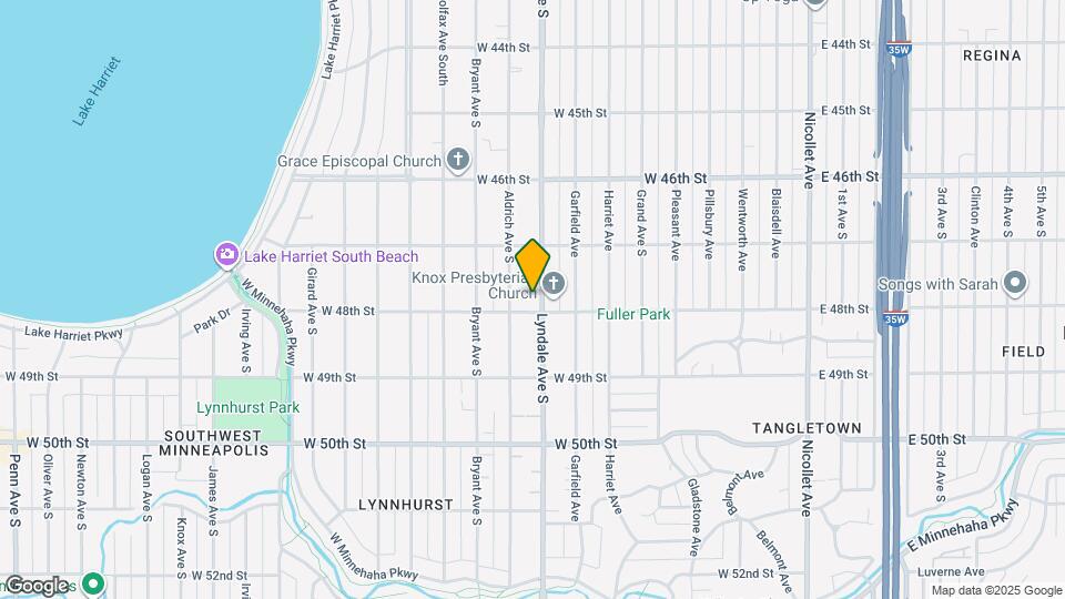 4750 Lyndale Ave S Map and Location Details