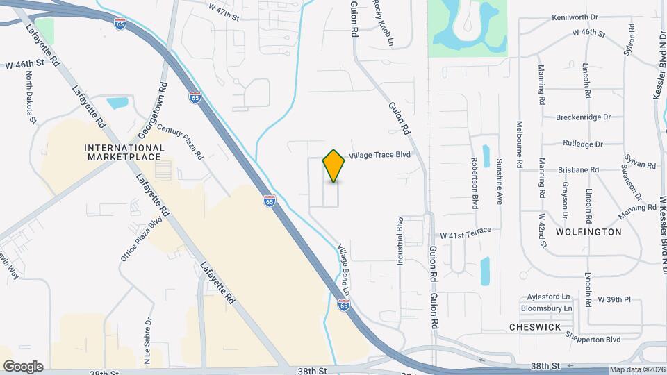 4244 Village Trace Dr, Unit 1-306 Map and Location Details