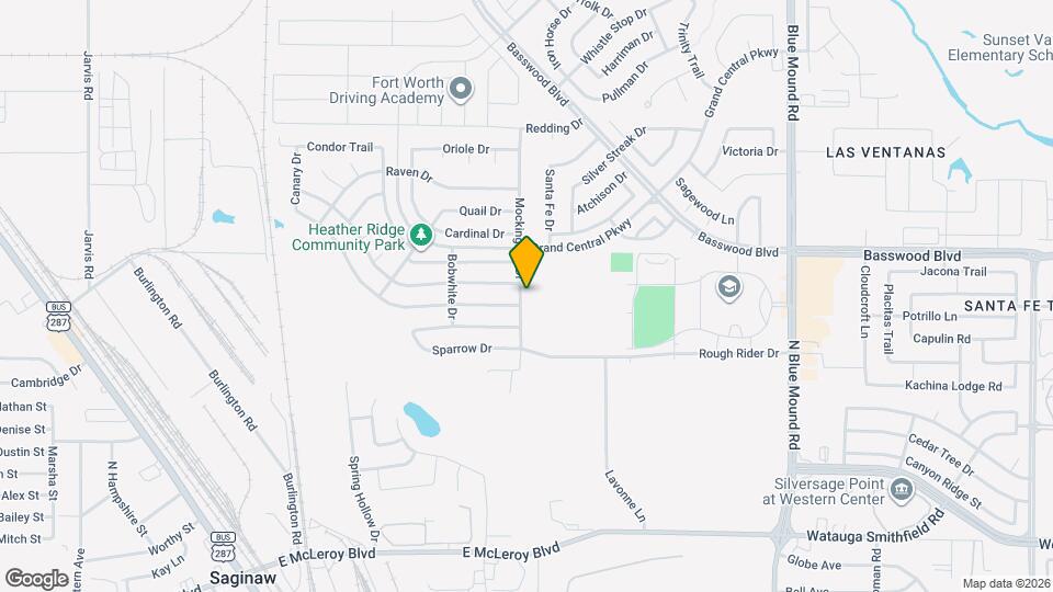 809 Mockingbird Dr Map and Location Details