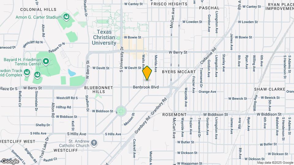 3244 Lubbock Ave Map and Location Details