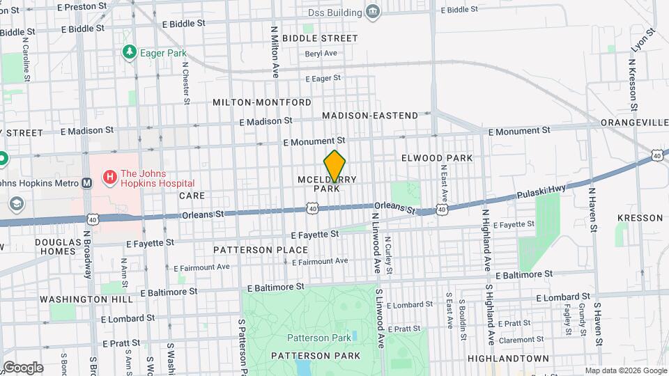 2703 Jefferson St Map and Location Details