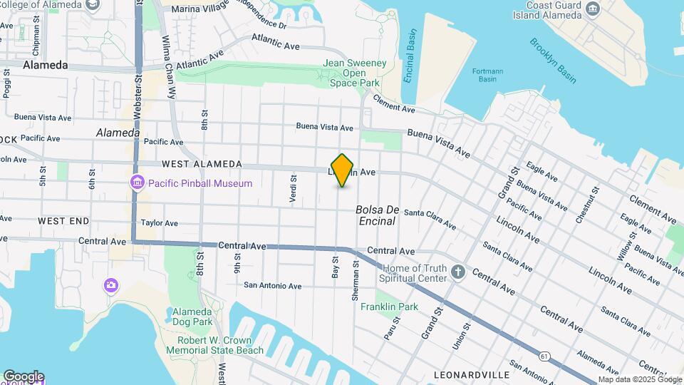 1524 Bay St Mapa y Detalles de la Ubicación