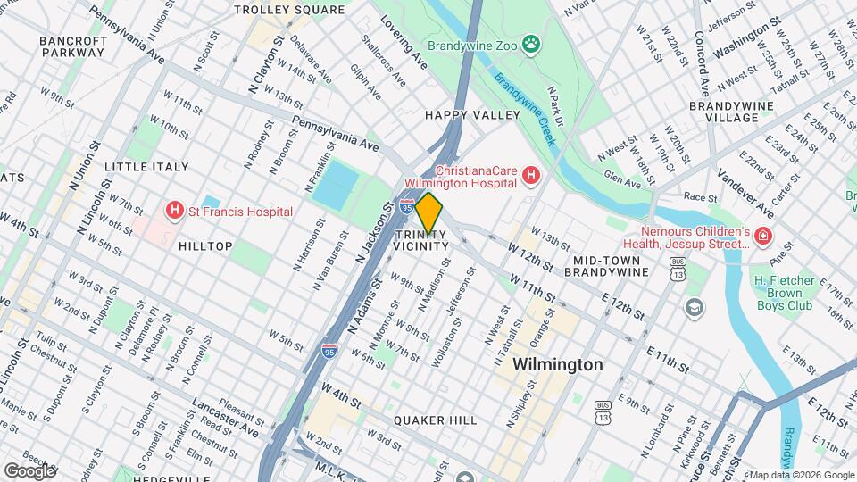 1019 N Monroe St Map and Location Details