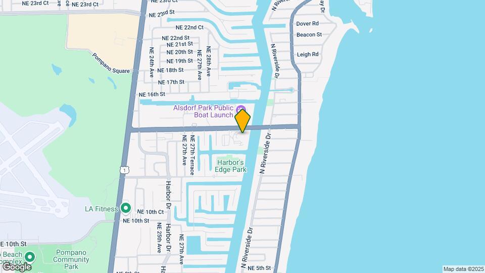 2900 NE 14th Street Cswy, Unit 602 Map and Location Details