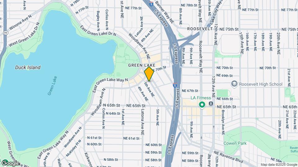 423 NE Ravenna Blvd Mapa y Detalles de la Ubicación