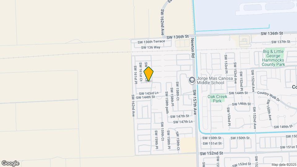 14209 SW 160th Ct Map and Location Details