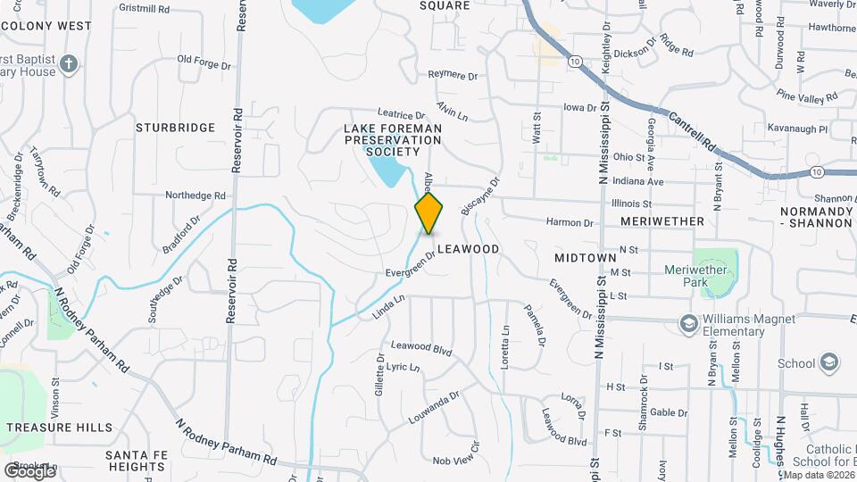 1506 Alberta Dr Map and Location Details