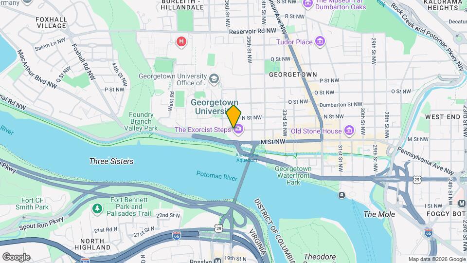 3604 Prospect St NW Map and Location Details