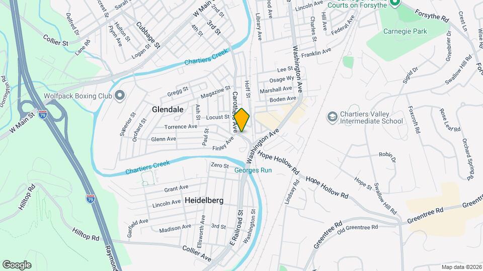 709 Carothers Ave Mapa y Detalles de la Ubicación