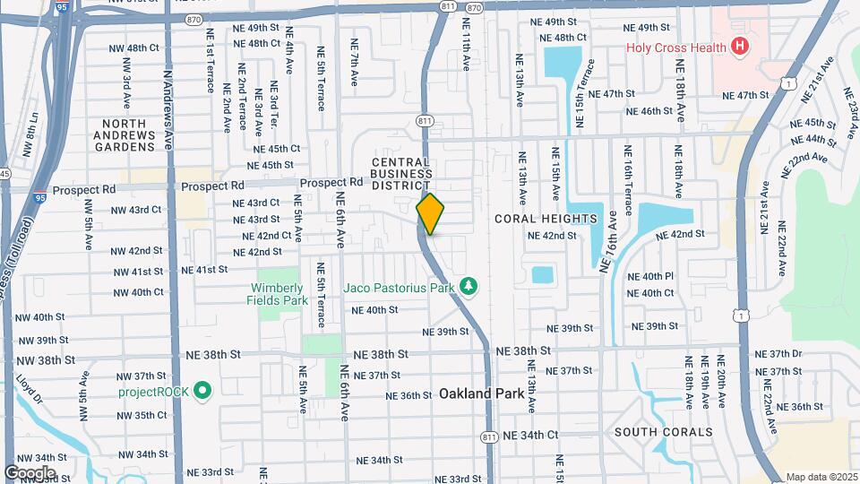 4204 N Dixie Hwy Mapa y Detalles de la Ubicación