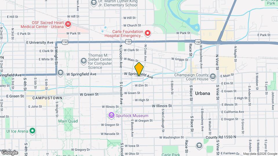 704 W Western Ave Map and Location Details