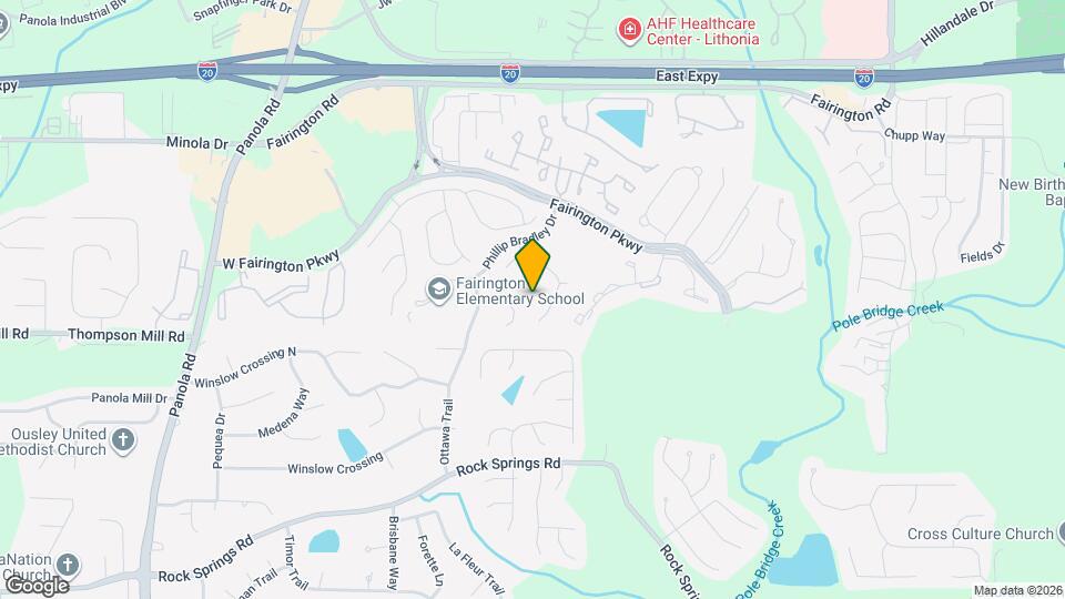 5595 Fairington Pl, Unit 204 Mapa y Detalles de la Ubicación