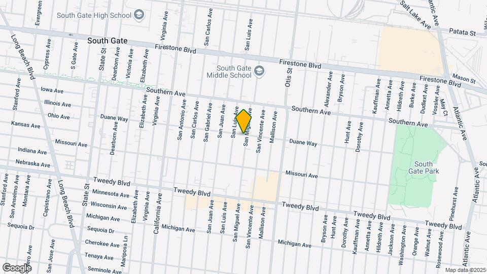 9505 San Miguel Ave Map and Location Details
